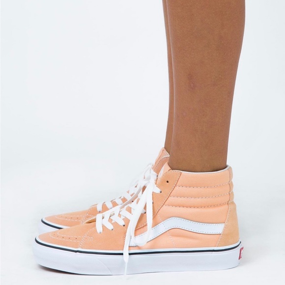 Vans Sk8-Hi Apricot Peach Sneakers - Picture 3 of 8